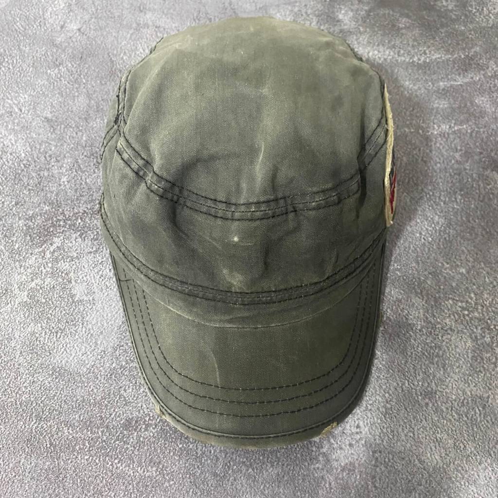 Topi Jeep Original Thrift Military Cap Durability Quality Tested Army Vintage Unisex
