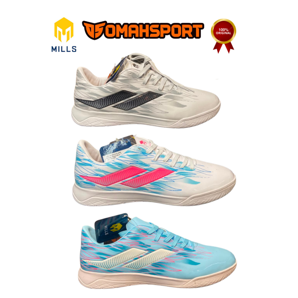SEPATU FUTSAL MILLS VOLTASALA FLARE ORIGINAL 100%