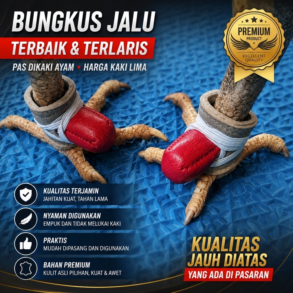 Bungkus jalu bungkus taji untuk ayam philipin birma peru ayam pisau premium quality
