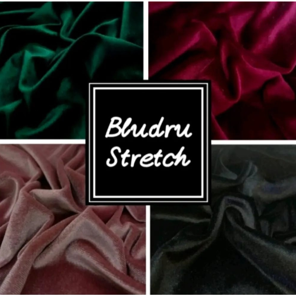 Kain Beludru Velvet Polos
