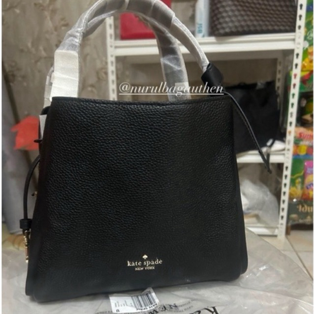 Kate Spade Knott Medium Convertible Carryall Tote Bag Black