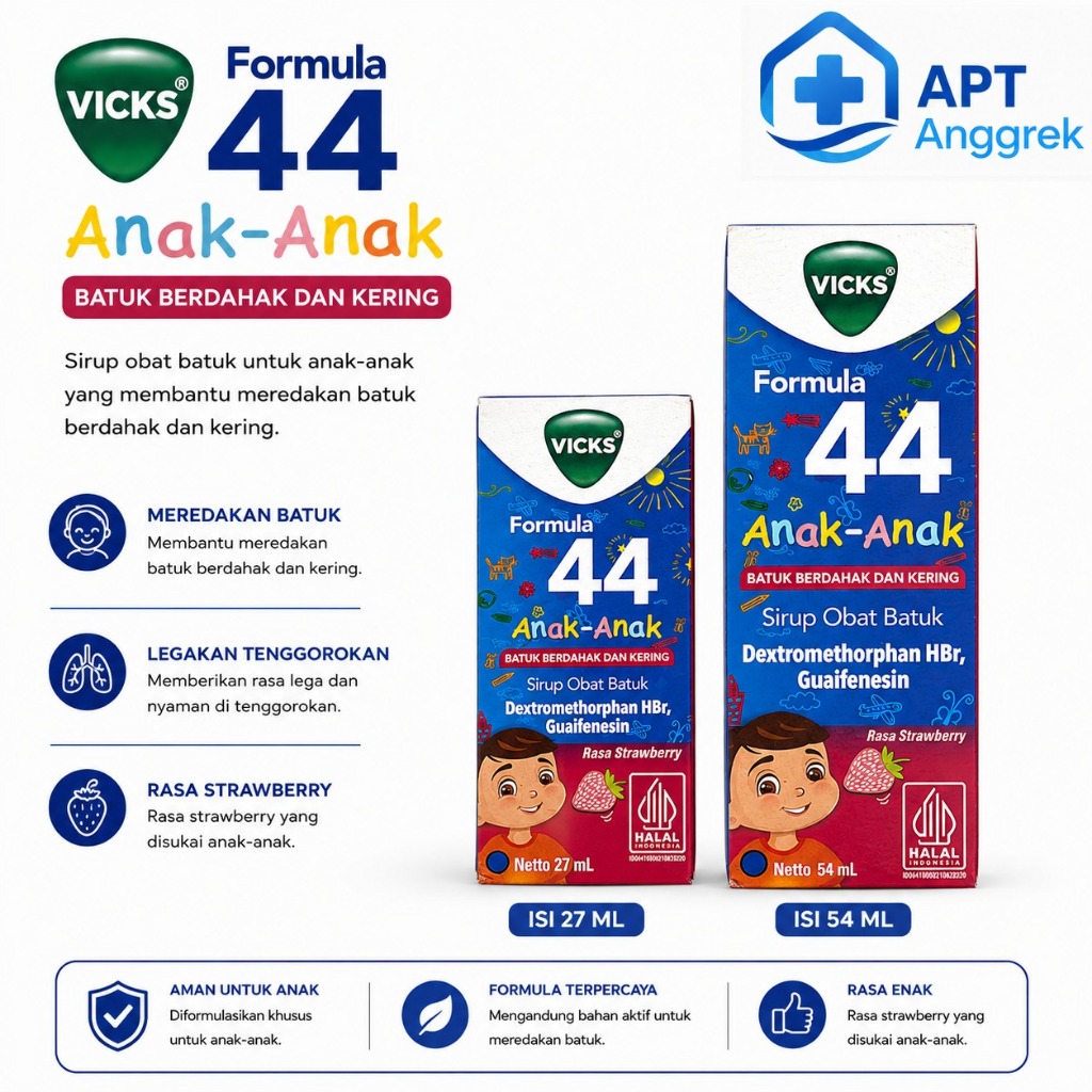 Vicks Formula 44 Anak Sirup