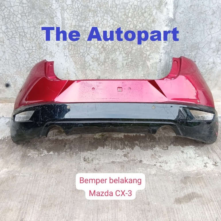 Bemper Bumper Belakang Mazda CX3 CX-3 CX 3 Copotan Original Mines Baret