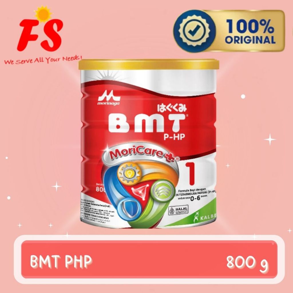 MORINAGA BMT PHP FORMULA BAYI USIA 0-6 BULAN 800G