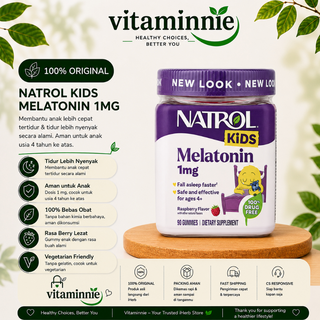Natrol Kids Melatonin 1mg Gummies