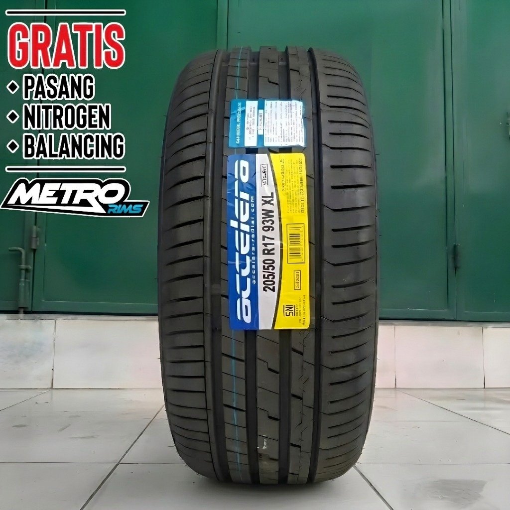 [BARU] Ban Mobil Lokal Tubeles Accelera 17 205/50 R17 ACCELERA iota EVT 205 50 Ring 17