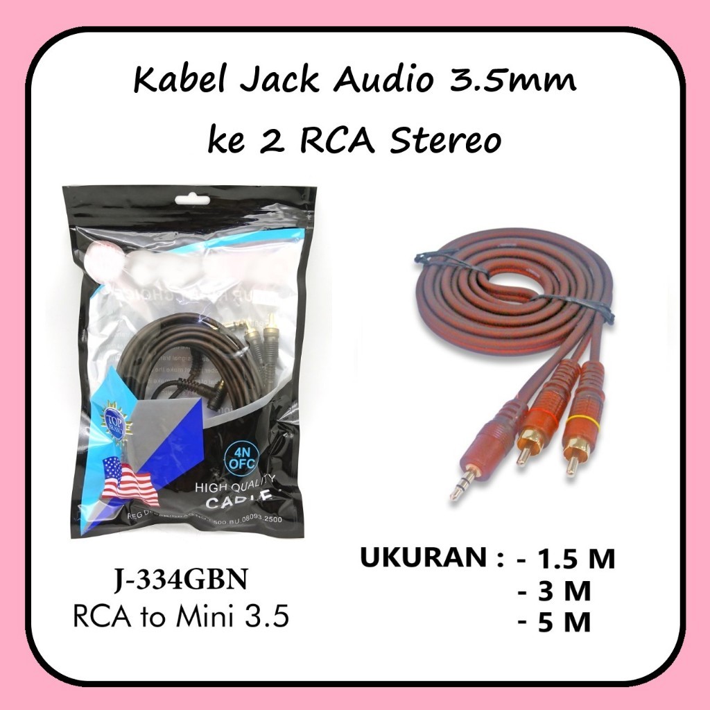 AUTO NET Kabel Audio Type C To RCA 1.8 M - Kabel Usb-C to 2RCA Male Audio Sound Card