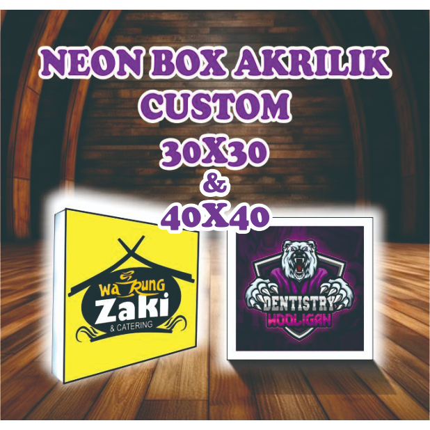 NEON BOX AKRILIK  CUSTOM