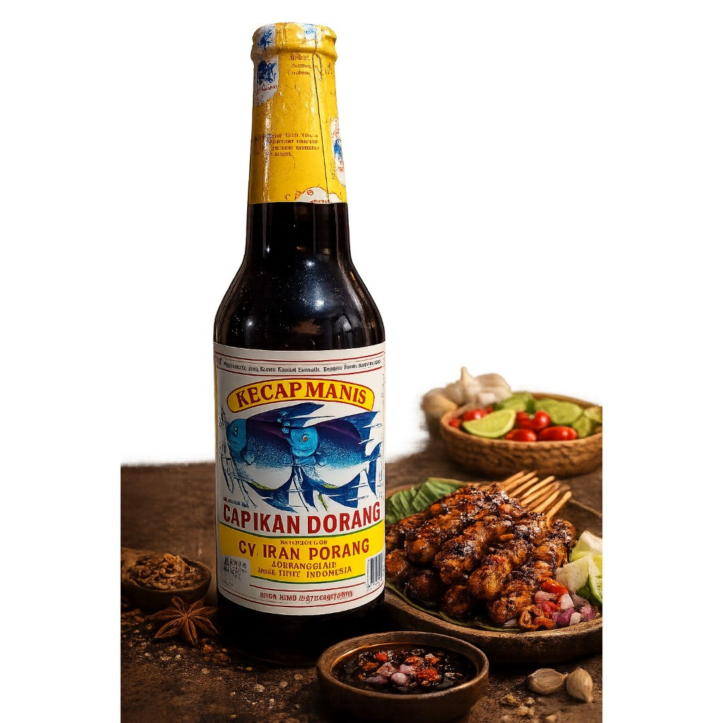 Kecap Manis Ikan Dorang Cap Ikan Dorang Uk. 300 ml