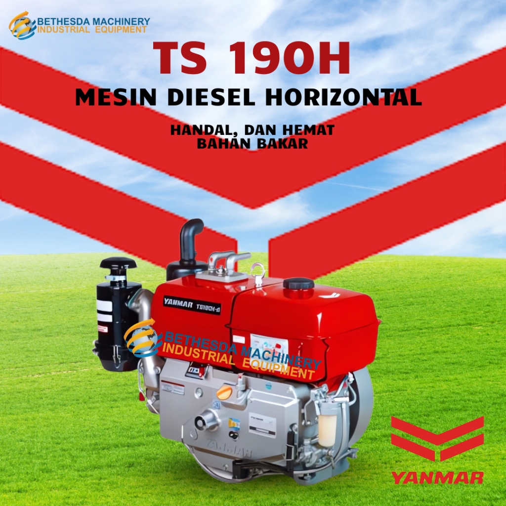 Mesin Penggerak / Diesel Engine 19Hp / 19 PK YANMAR TS 190 H-di
