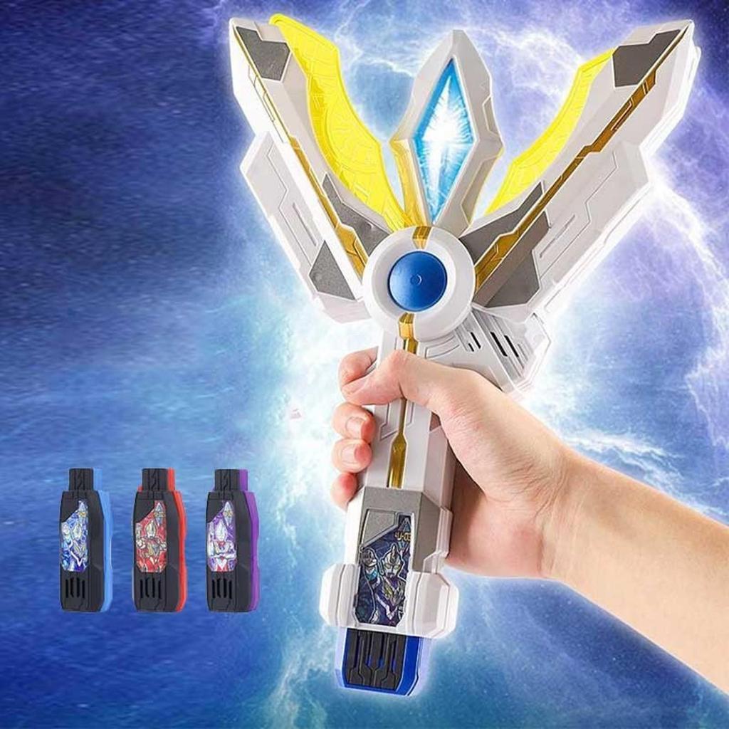 mainan Senjata Ultraman Trigger Transformer Shield Ultraman Trigrger Belt Ultraman