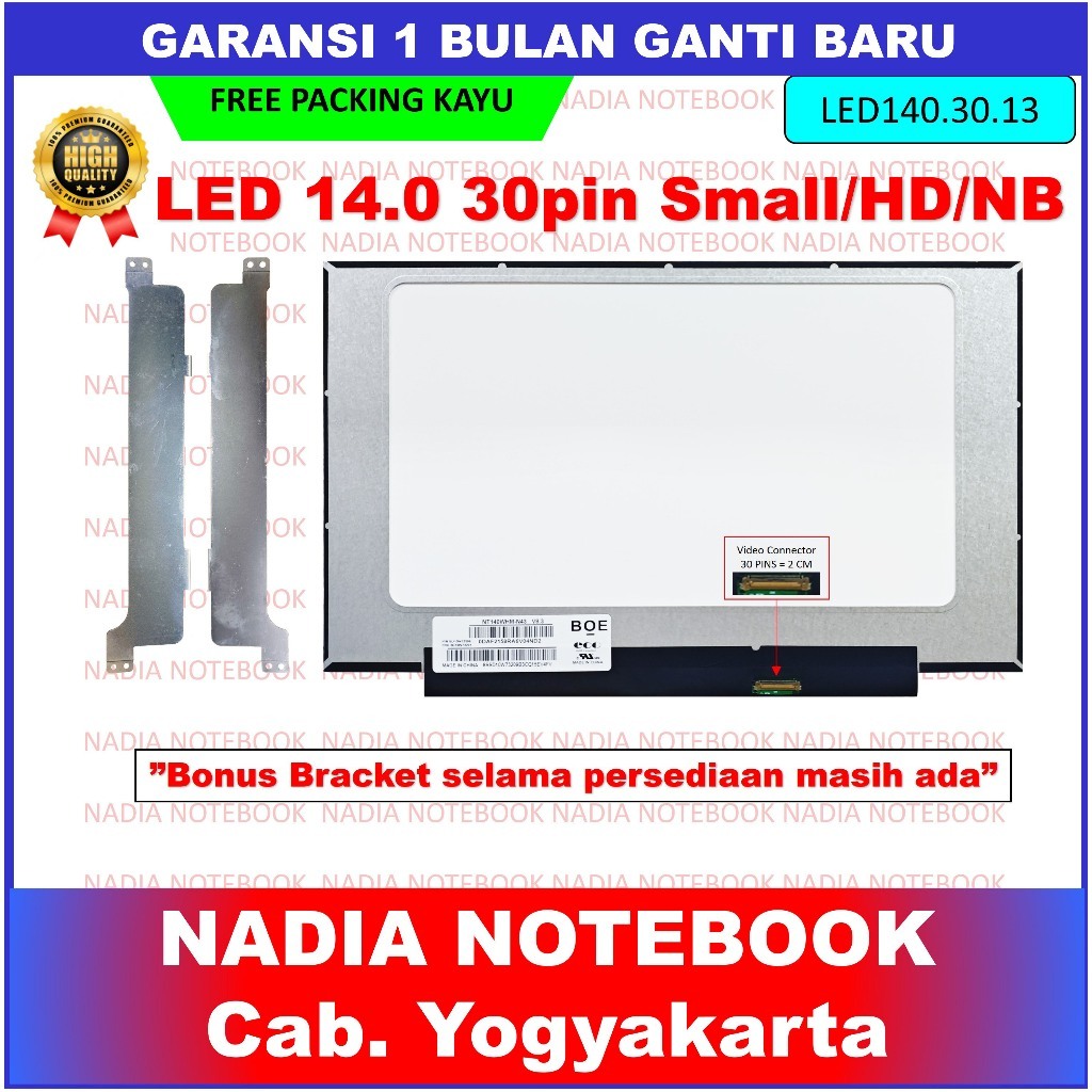 LCD LED LENOVO 330S-14IKB S145-14 S145-14API S145-14IGM RYZEN 3 3200U