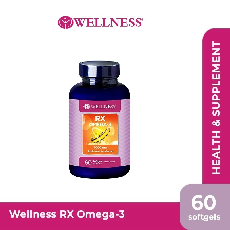 Wellness RX Omega-3 - 60 Softgels