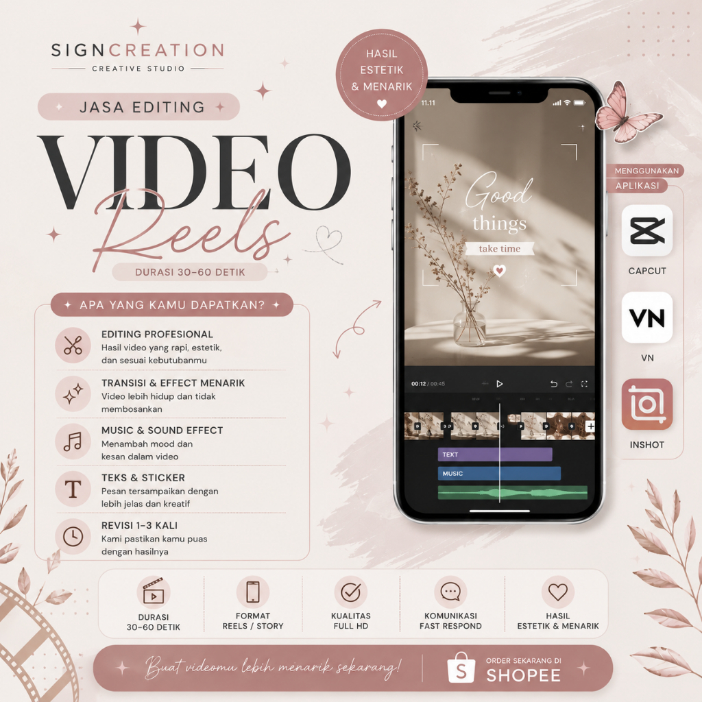 Jasa Edit Video Reels