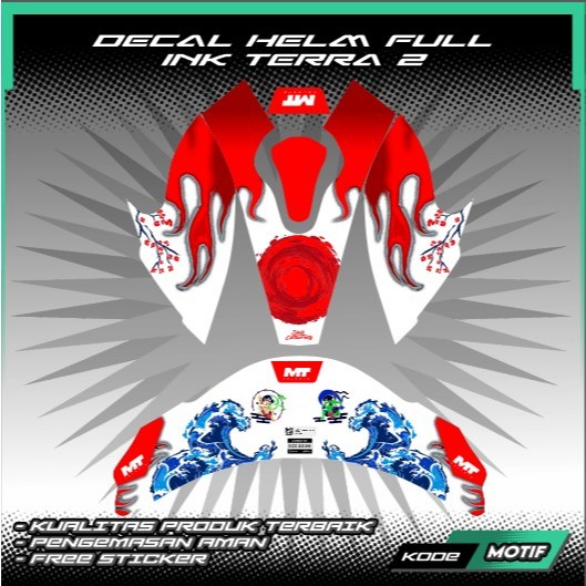 Decal helm INK Terra 2 bosdecal 2026