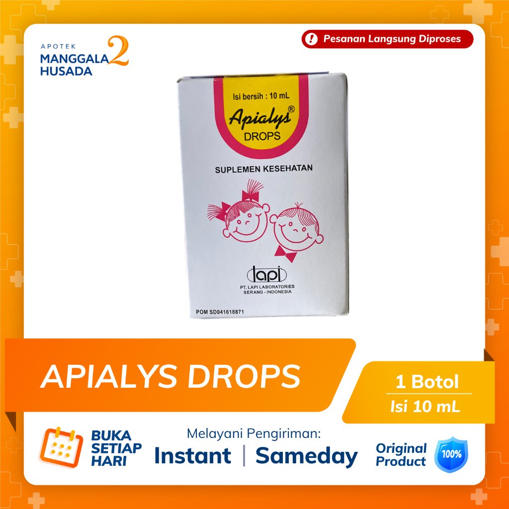 APIALYS DROP 10 ML - SUPLEMEN KESEHATAN BAYI