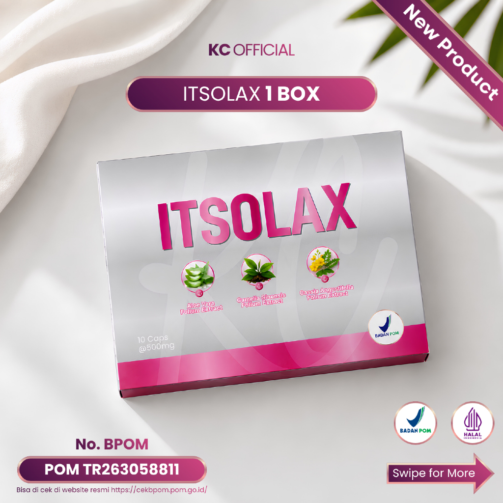 KC SLIM I ITSOLAX 1 Box Isi 10 Kapsul