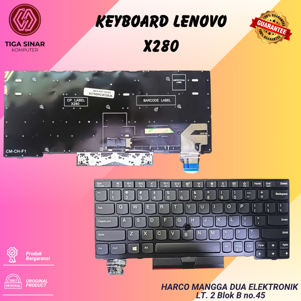 keyboard Lenovo Thinkpad X280 X280 X395 x390 Type 20KF 20KE Series