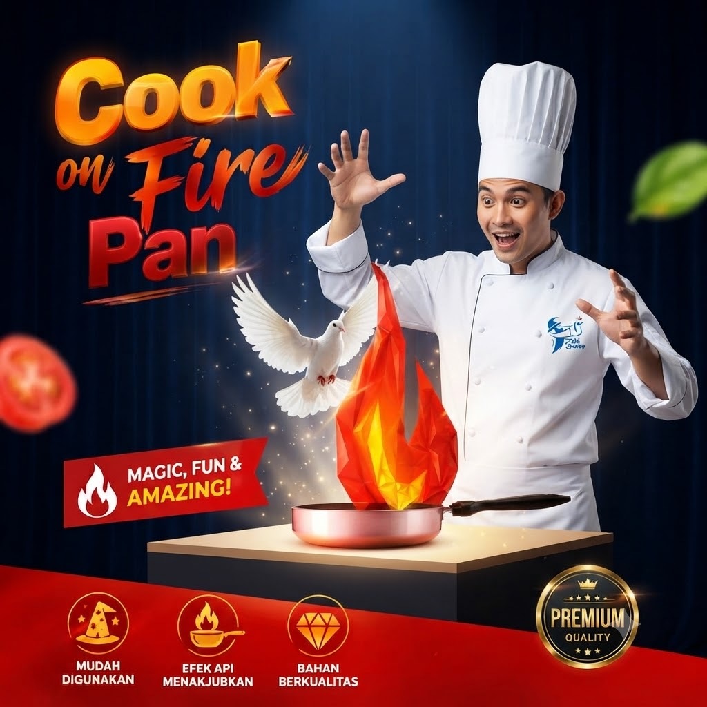 Alat Sulap Cook On Fire Pan