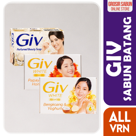 GROSIR SABUN GIV Sabun Mandi Batangan Bar Soap 76gram murah