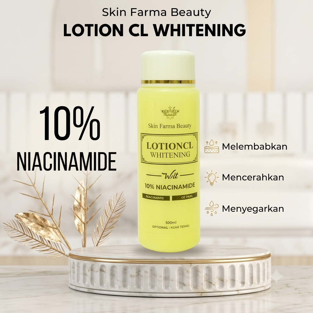 [ SkinFarmaBeauty ] BODY LOTION WHITENING CL FARMASKIN Perawatan Mencerahkan Tangan - HB CL