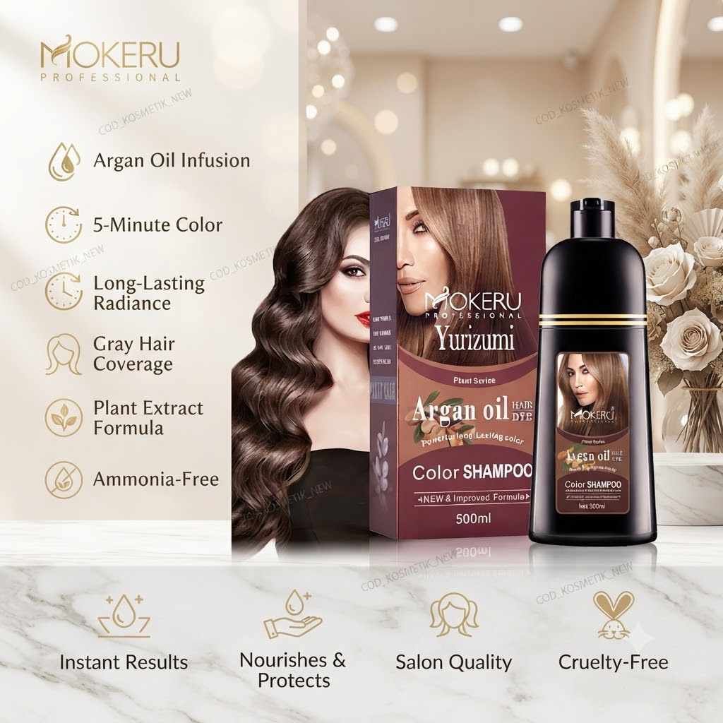 COD - MOKERU SHAMPOO ARGAN OIL