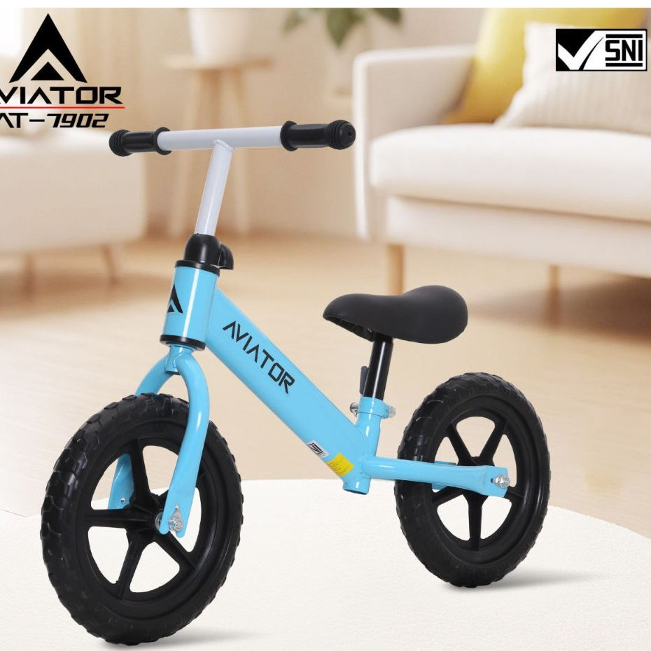 Sepeda Keseimbangan Anak Balance Bike EXOTIC AVIATOR PACIFIC IORA PMB ORIGINAL Pushbike SNI Motokids