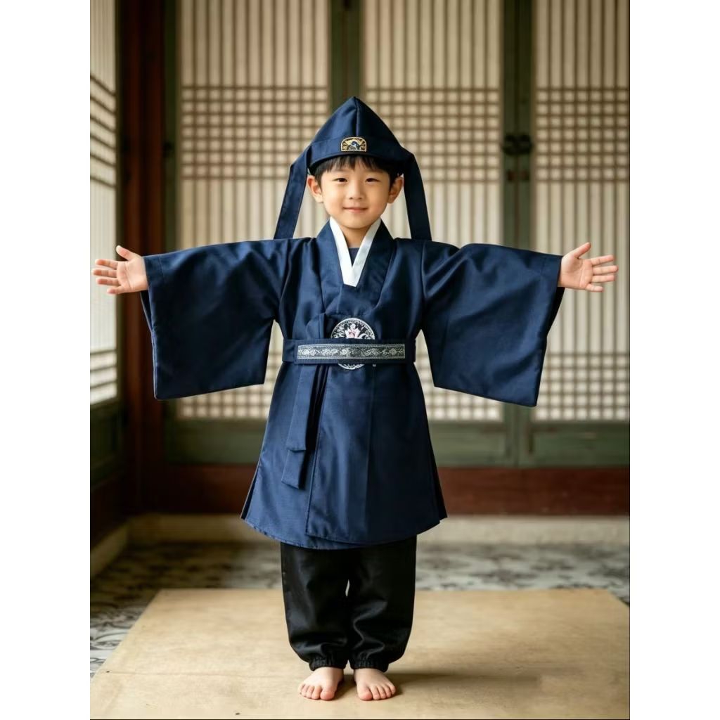 HANBOK ANAK LAKI LAKI/KOSTUM TRADISIONAL KOREA
