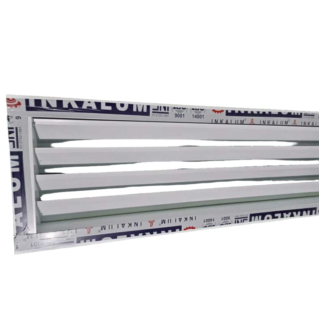 JENDELA BOVEN JALUSI ALUMINIUM -  Kisi kisi / LOUVRE/ krepyak/ jalusi / nako aluminium - 20x50 - 20x