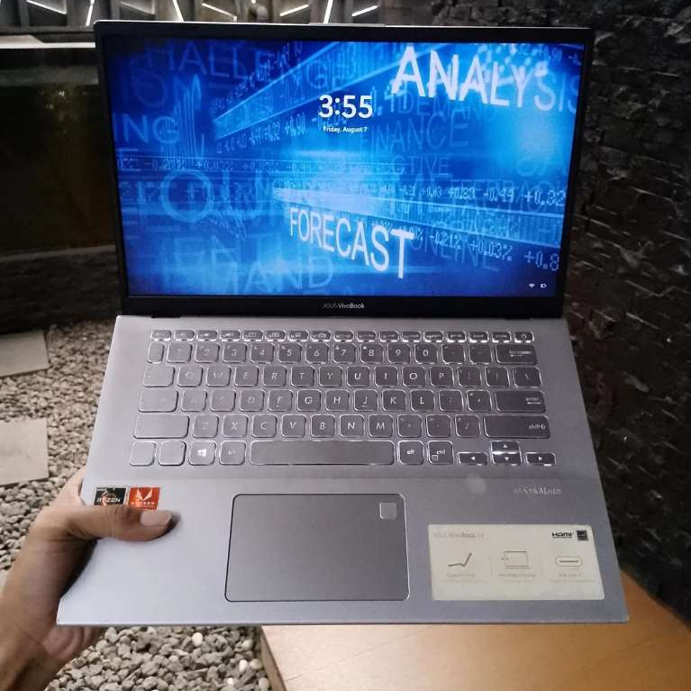 Laptop ASUS VivoBook X412DA AMD Ryzen 7 3700U Ram 8Gb SSD 512Gb Cocok Untuk Kerja Berat Second Berku