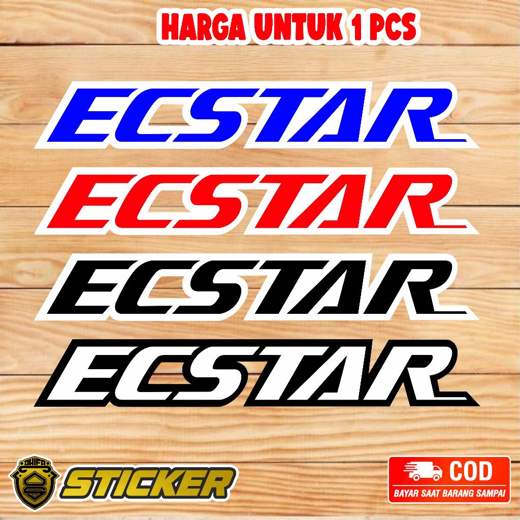 cutting sticker ecstar