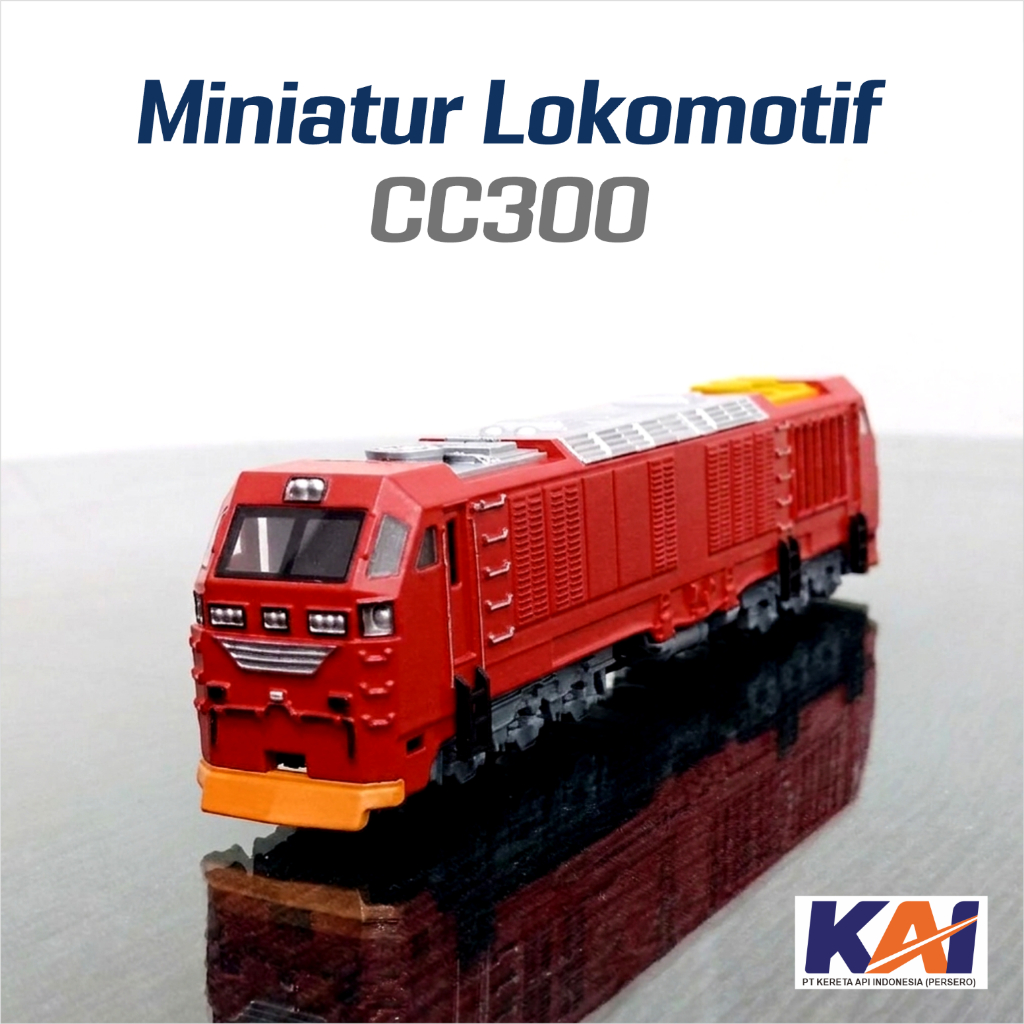 miniatur lokomotif locomotive CC300 cc 300 - HO Scale