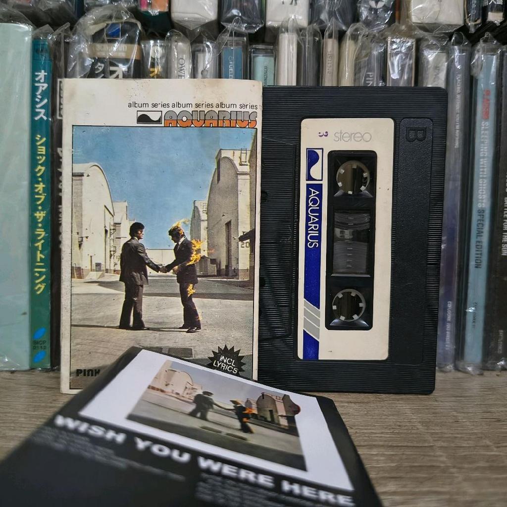 kaset pita pink floyd - wish you were here tape original
