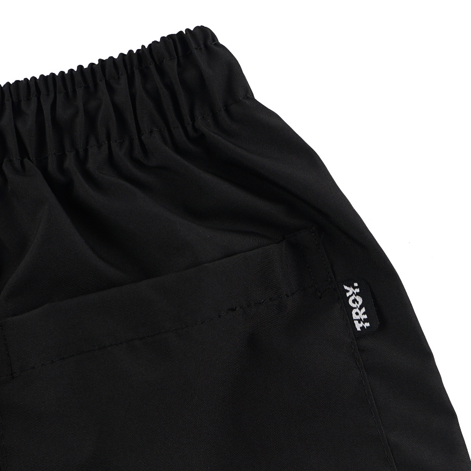 Troy Company Boardshort Black Smiling Lighter - Celana Pendek Pria Hitam PTD 2082
