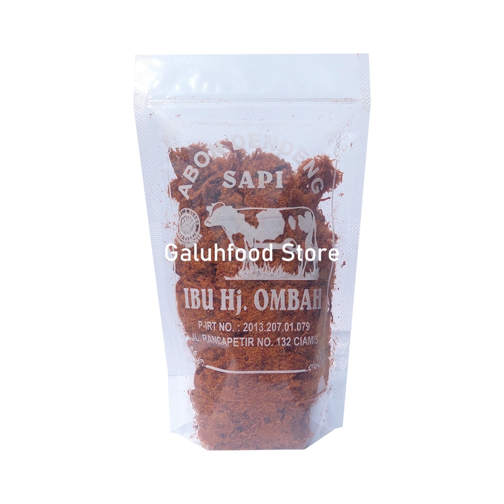 Abon Sapi Asli Ibu Hj Ombah Ciamis 100gr