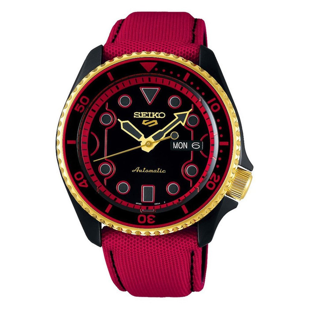 Seiko 5 Sports Automatic SRPF20 SRPF20K1 KEN STREET FIGHTER V Limited Edition Edisi Terbatas 9,999 U