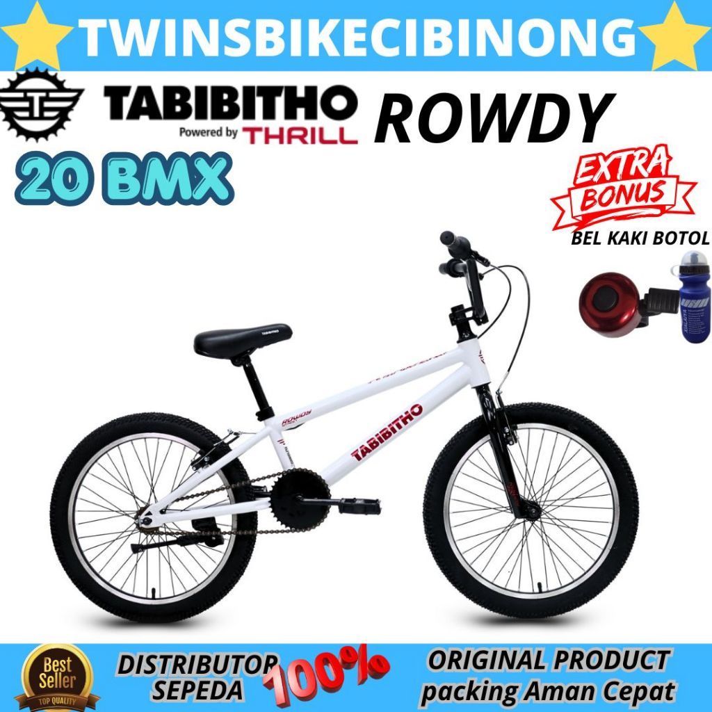 Sepeda Bmx 20 Tabibitho ROWDY by Thrill