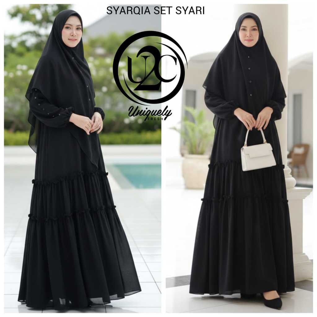 GAMIS SYARI SYARQIA PREMIUM BY U2C BUTIK