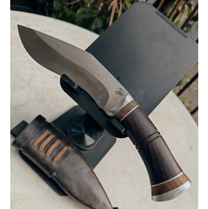 Pisau mini Kukri D2 by Teja untuk Survival, Camping