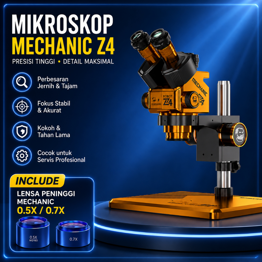 MICROSCOPE MECHANIC ROBOT Z4 TRINOCULAR ORIGINAL