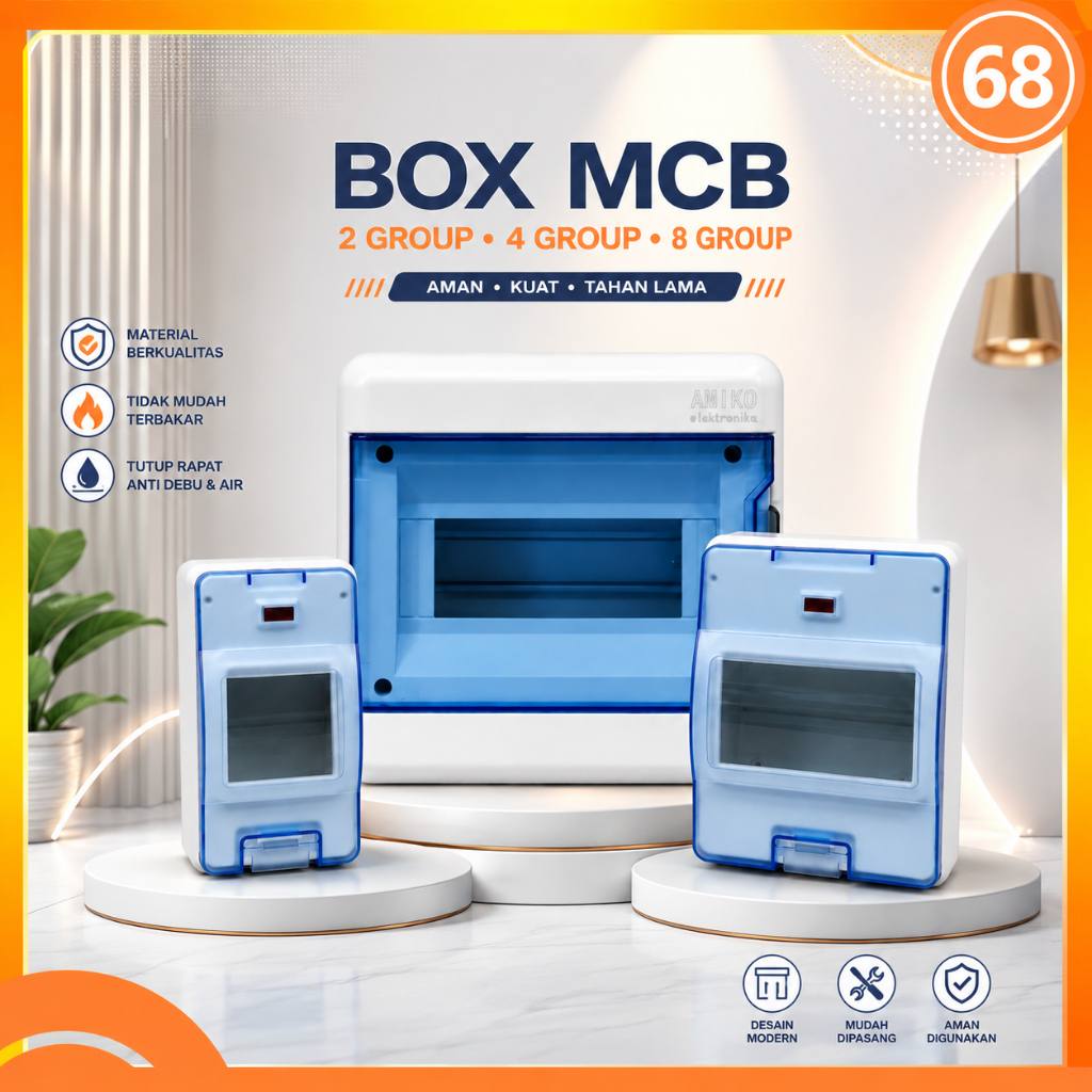 Box MCB 2 Group Box MCB 4 Group Box MCB 8 Group / Box MCB 2 Modul , 4 Modul & 8 Modul Inbow Outbow
