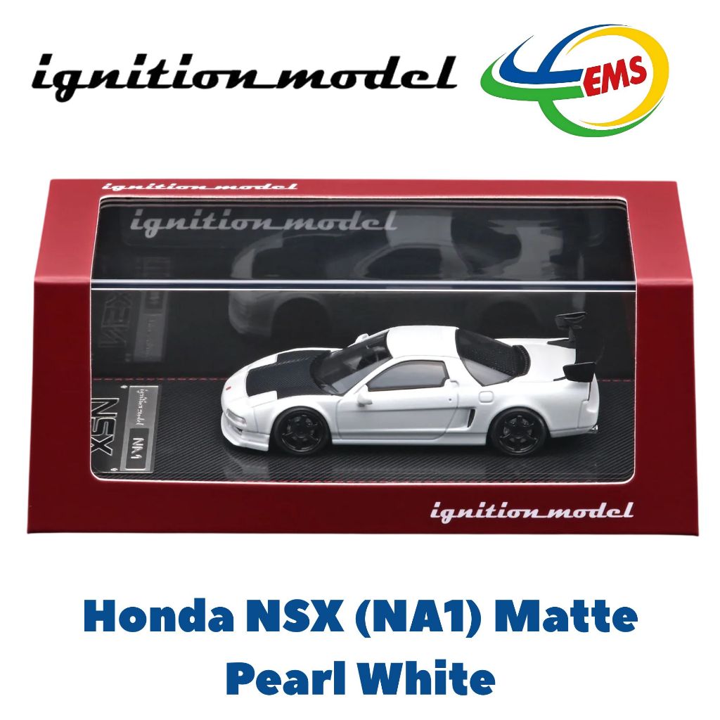 1939 - IGNITION MODEL 1/64  HONDA NSX (NA1) MATTE PEARL WHITE