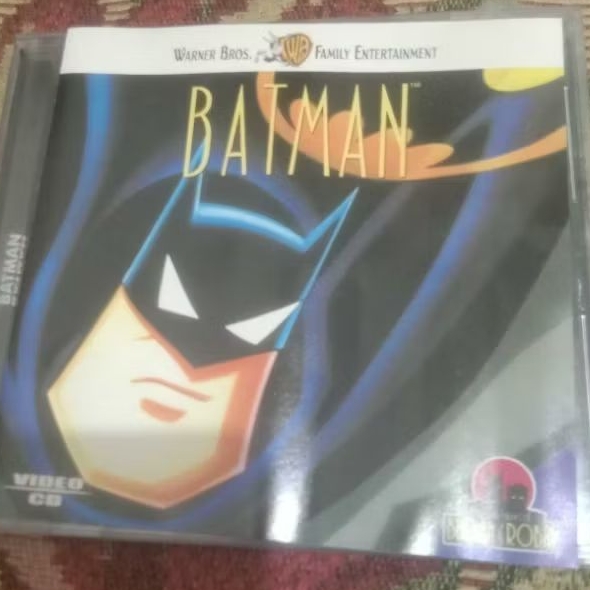 VCD ORIGINAL IMPORT ANIMASI BATMAN - WARNER BROS