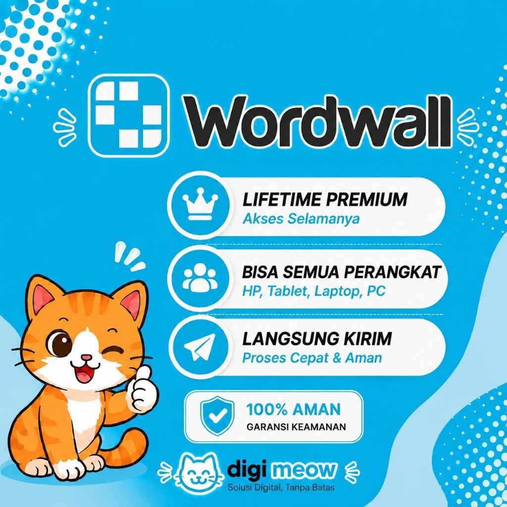 LIFETIME WORDWALL PREMIUM TERBAIK DAN MURAH