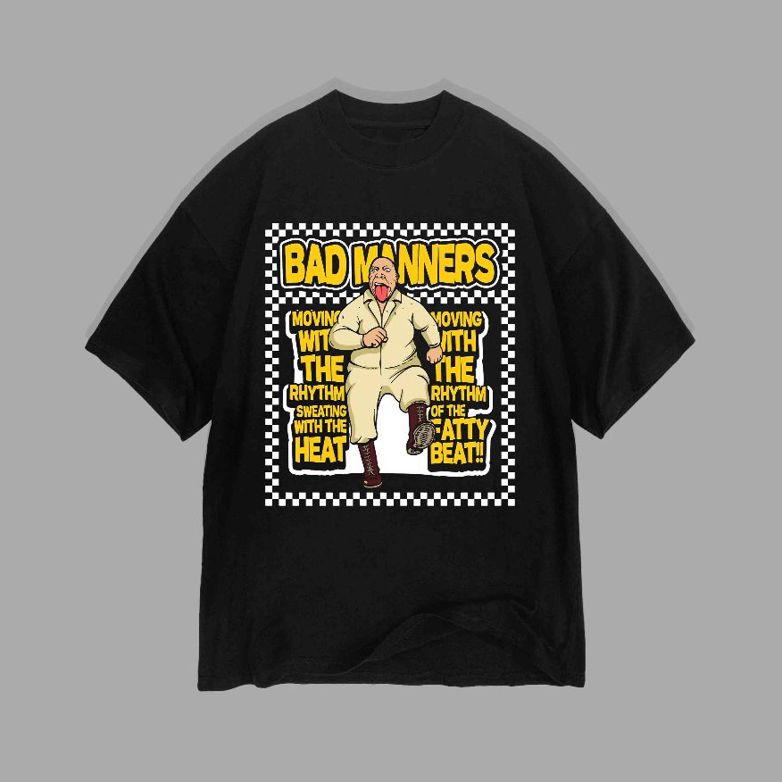 Kaos Band Bad Manners - Fatty Beat | Bad Manners - Fatty Beat T-shirt