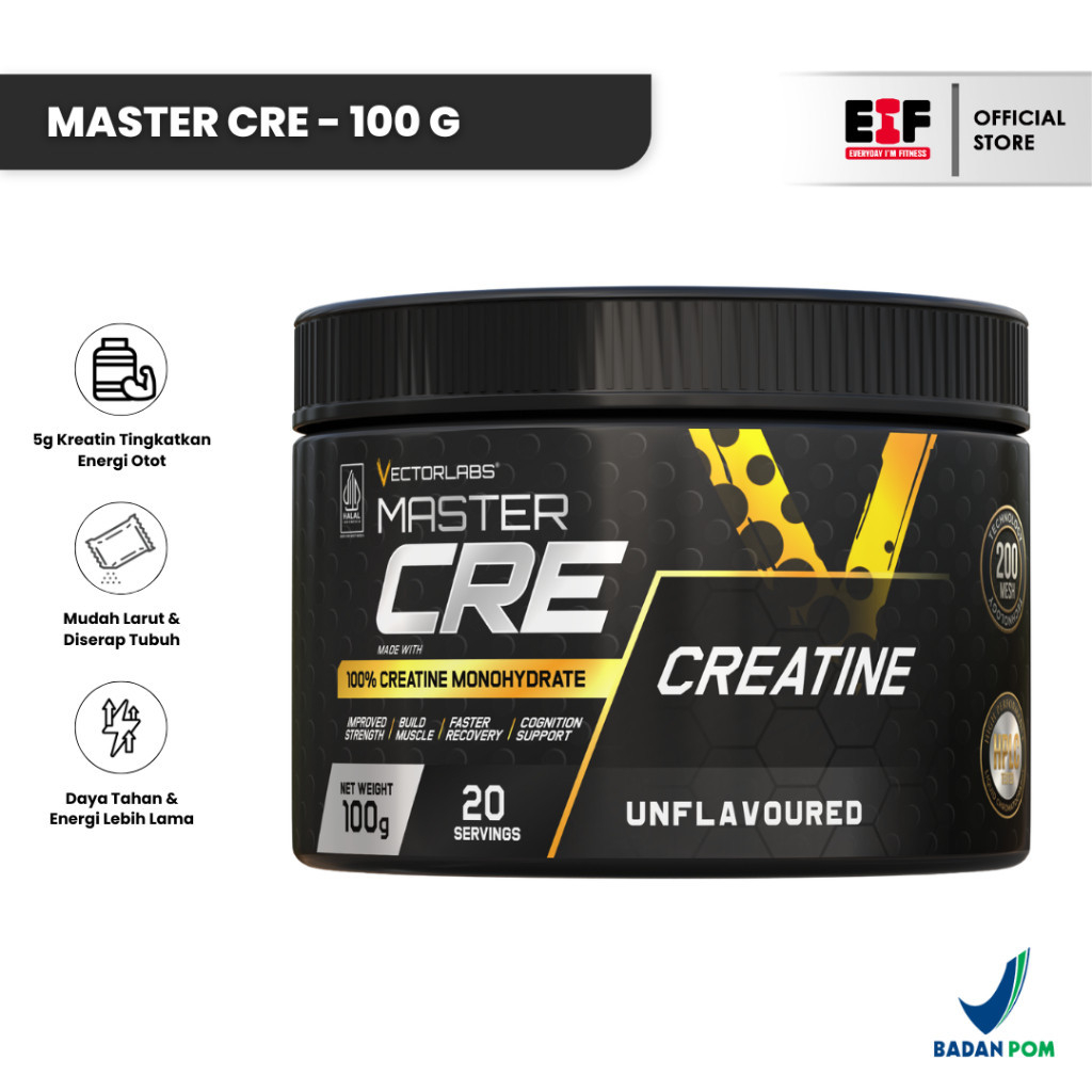 VECTORLABS Master Cre 300 Gram - Creatine Monohydrate