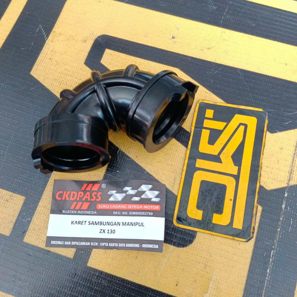Karet Sambungan Intake Maniful / Sock Rubber Manifold Kawasaki ZX 130 Ckdpass