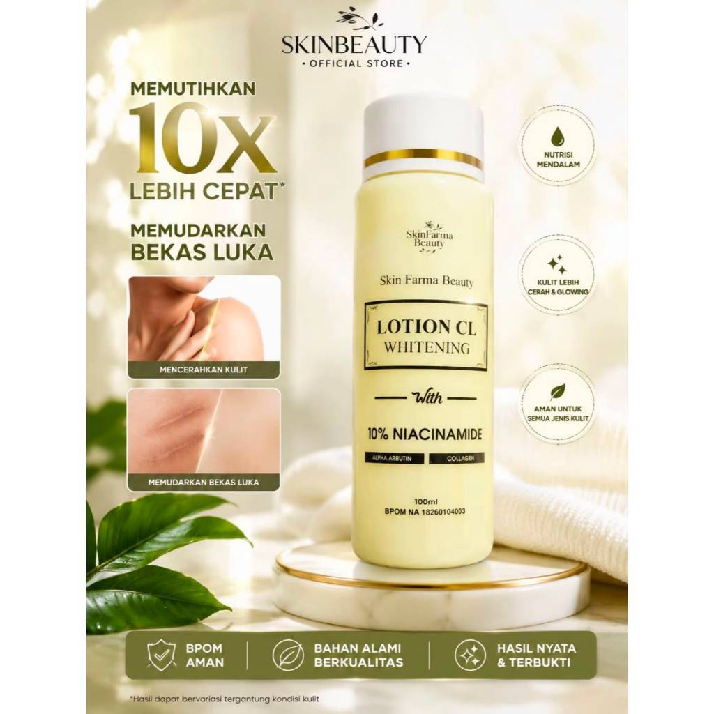 [SkinFarmaBeauty] Hb Dosting Pemutih Badan Original BPOM / Lotion Mencerahkan kulit