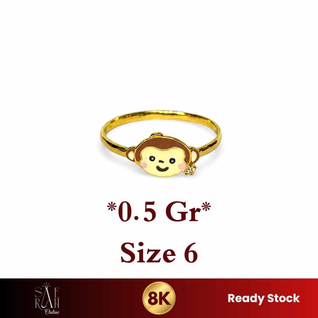 Cincin Anak Emas 8K - 0.5 Gram P420