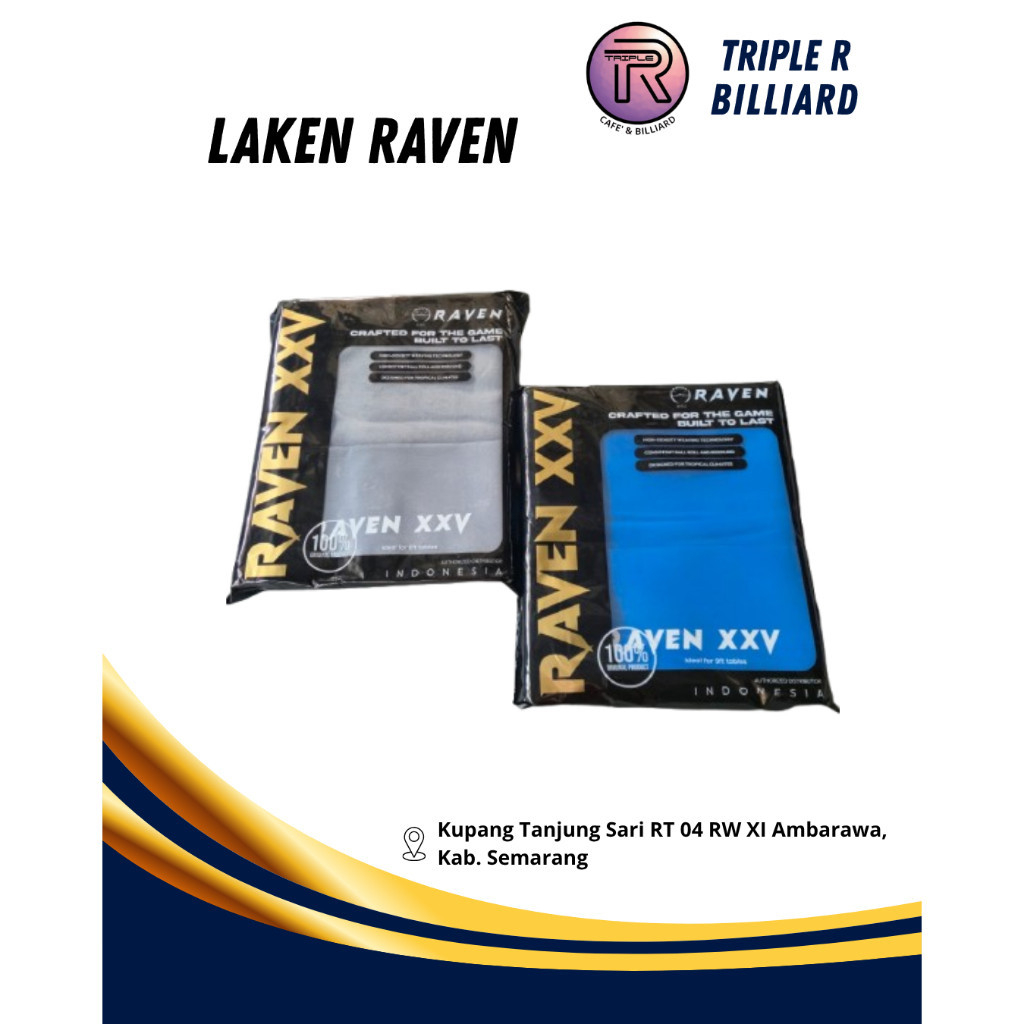 Kain Laken Raven Billiard - Laken Billiard Import - Billiard